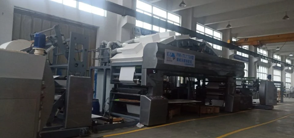 1350mm Width Water Based Chemical Lamination No Plastic Coating Machine