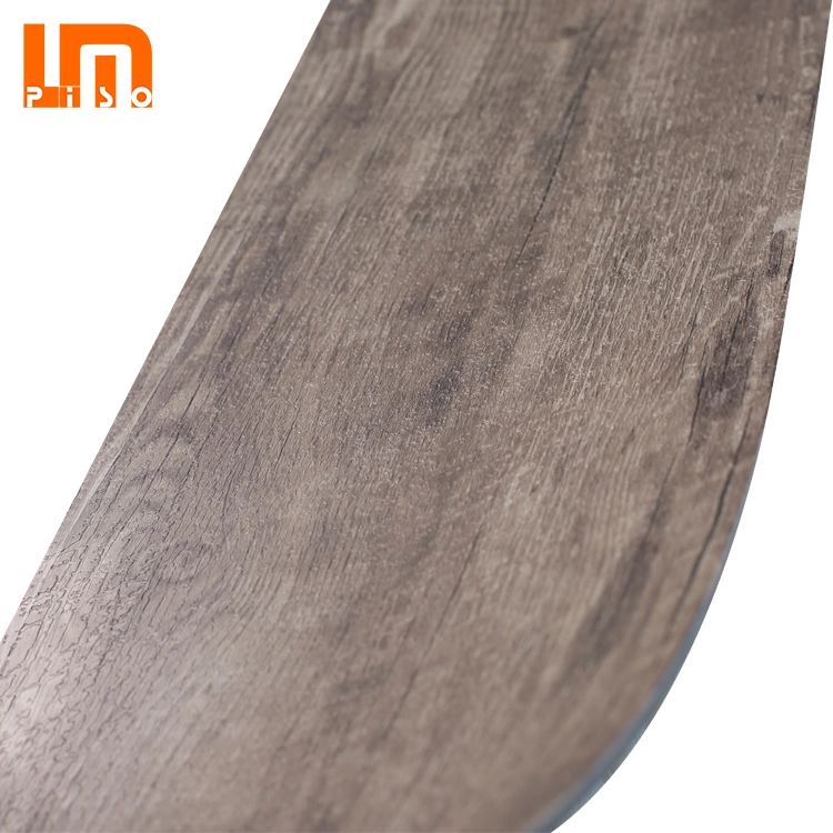 Haute qualité intérieure 4mm 4.5mm 5mm Gris Couleur Gris Imperméable Virgin Wood Design Vinyle Plank PVC Laminé Carreaux / Spc Rvp Clic Plancher Fournisseur Chine