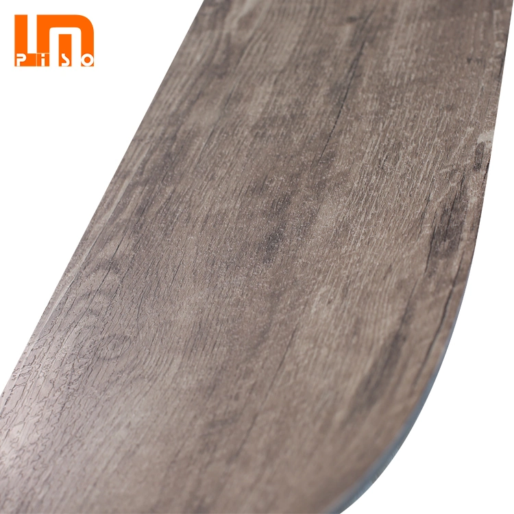 High quality/High cost performance  Indoor 4mm 4.5mm 5mm Gray Grey Color Waterproof Virgin Wood Design Vinyl Plank PVC Laminated Flooring Tiles/ Spc Rvp Click Flooring China Supplier