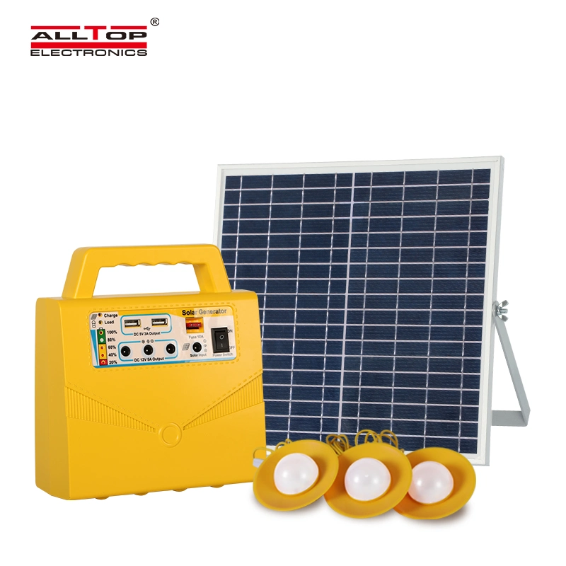 20W Portable Power Station Solar Generator for Outdoors Camping Travel Hunting Emergency