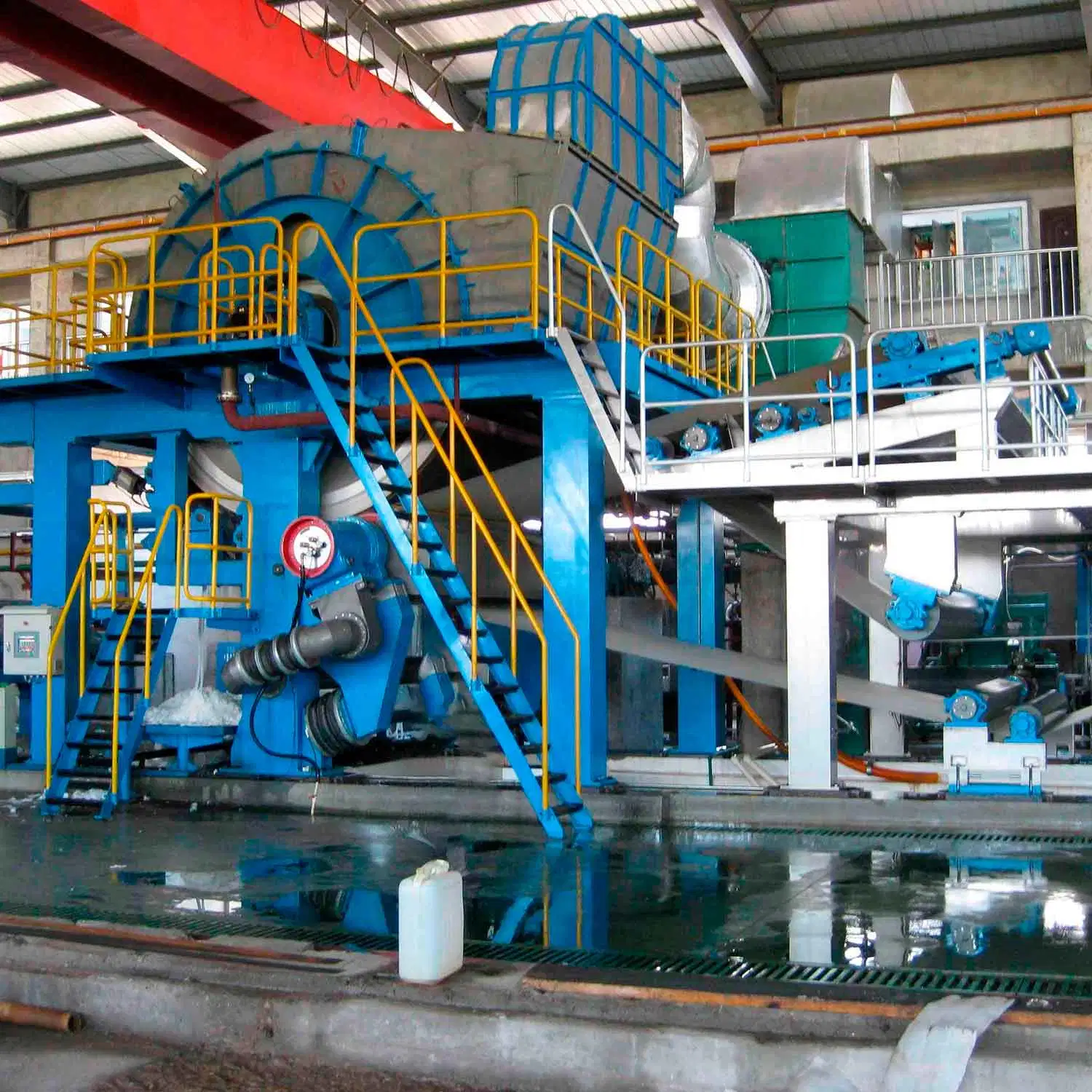 China Manufacturer 1575 1880 3-5 Tons Capacity Waste Paper Recycling Pulping Toilet Tissue Paper Machine