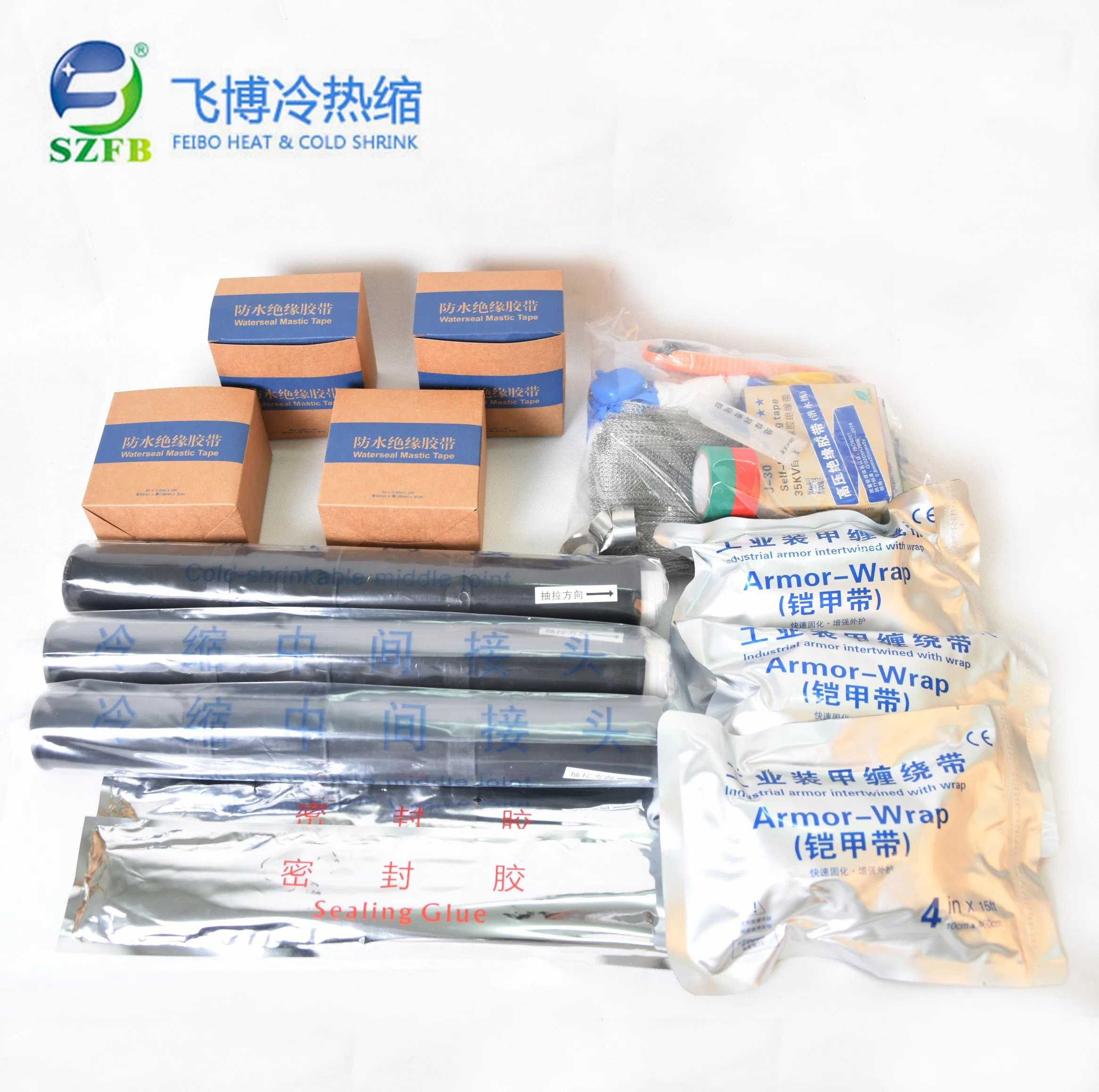 China Made 10kv Shrinkage Joint Intermediate Connection Kit