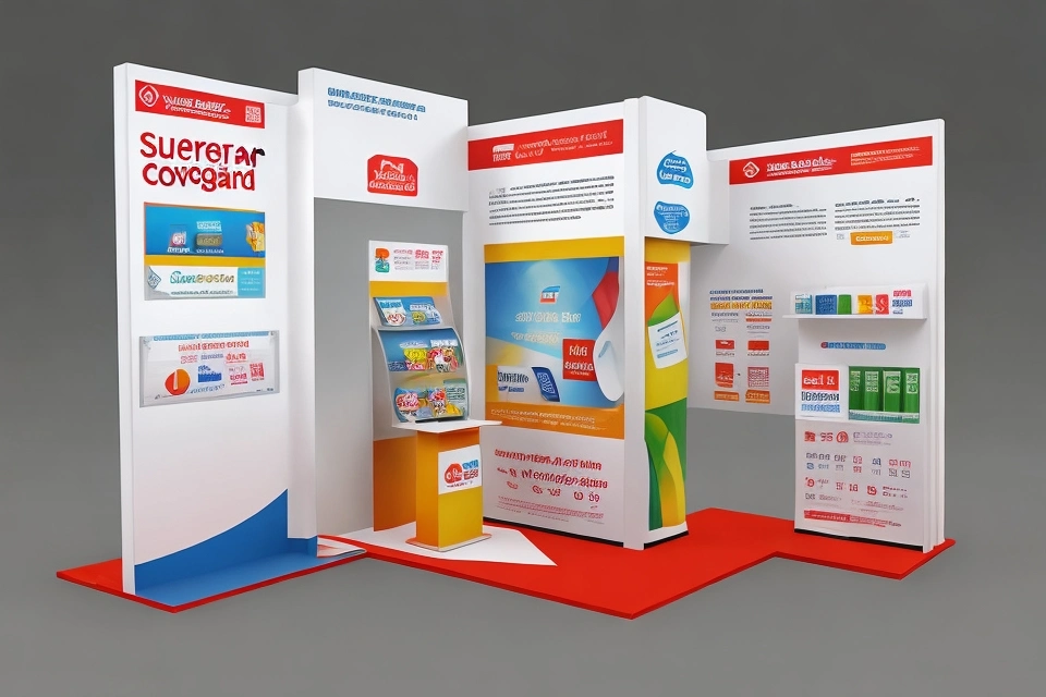 Kundenspezifische Werbung Modulare Ausstellungsstand Banner Display Stand