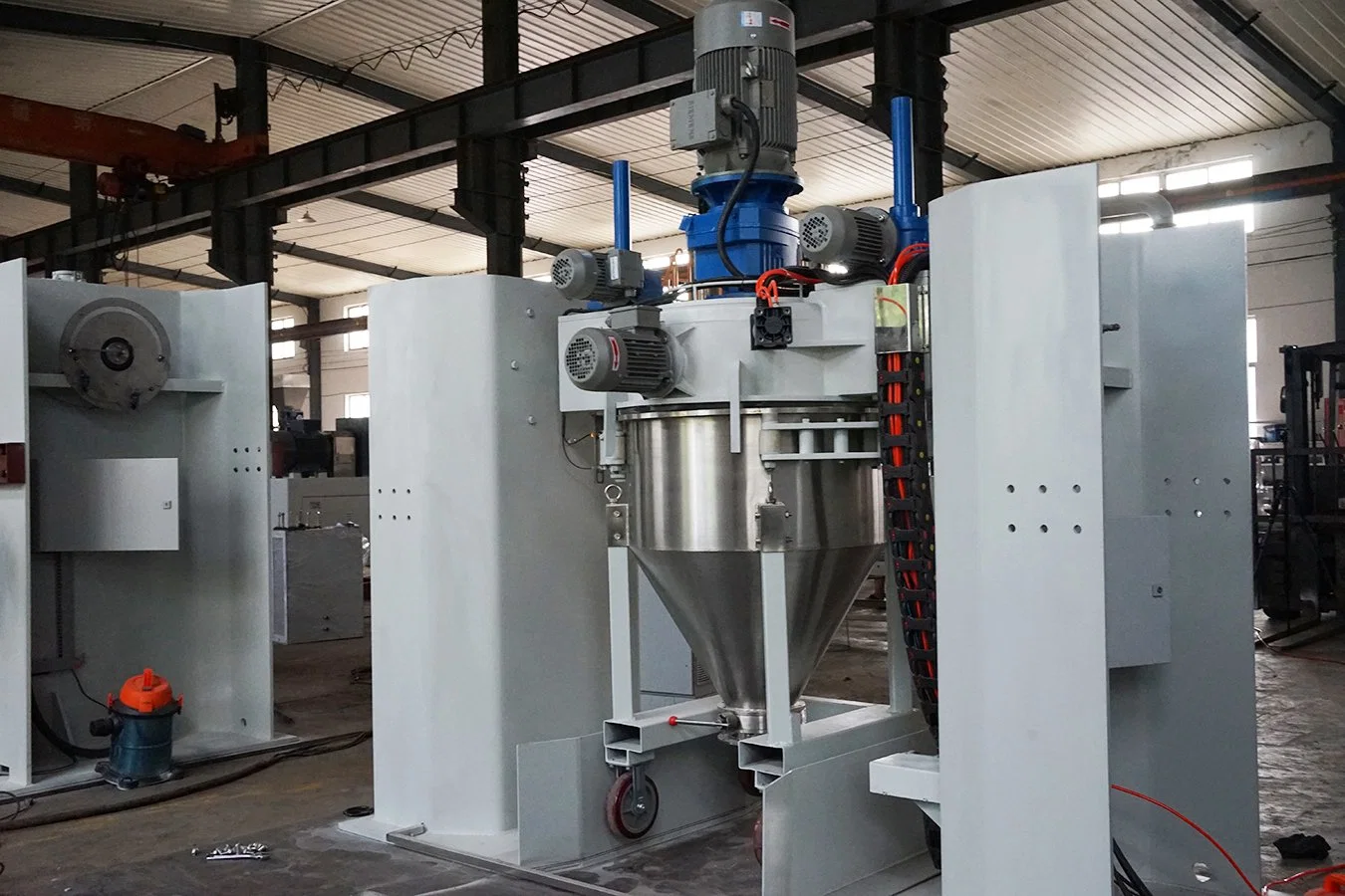 Powder Paint Production Extrusion System for Powder Paint Mixing