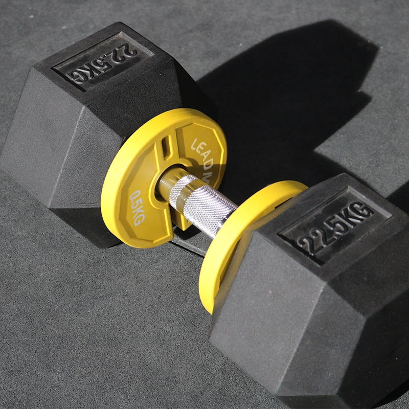 Factory New Design Rubber Dumbbell Kettlebell Add-on Change Plate