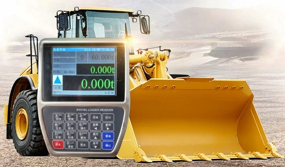 Supmeter Durable Shovel Loader Scales, Electronic Wheel Loader Weighing Scale with Printer & Oil Press Sensor &Position Sensor