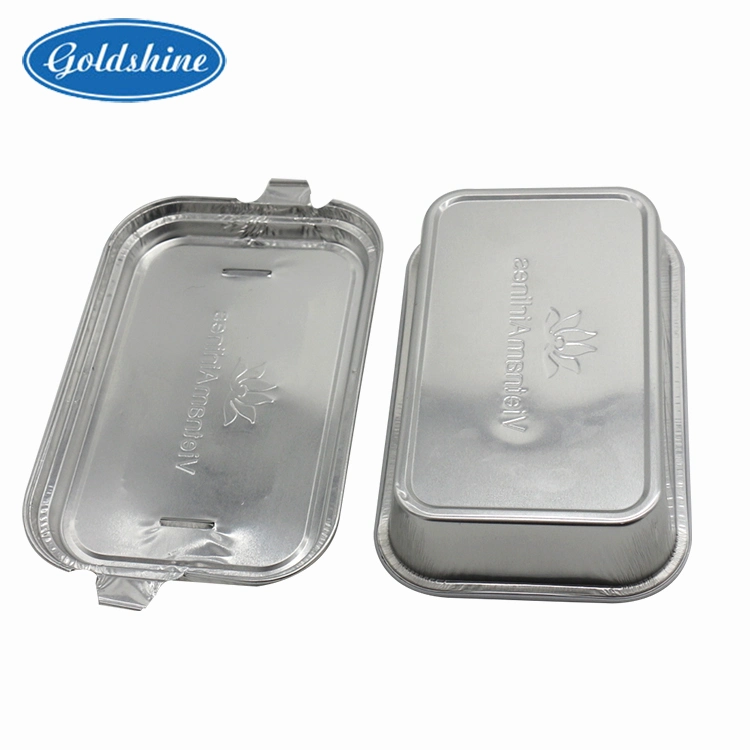 Customized Disposable Aluminum Foil Container with Lid