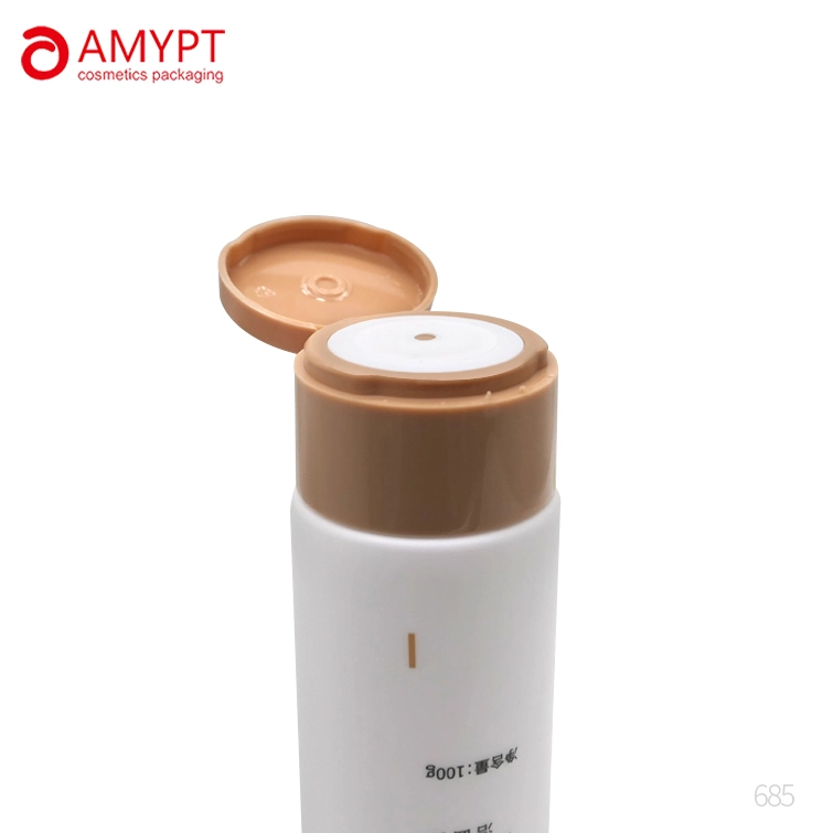 Face Wash Package Empty Tube Plastic Cosmetic Tube