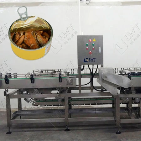 Automatic Tuna Fish Cans Depalletizer Machine Production Line