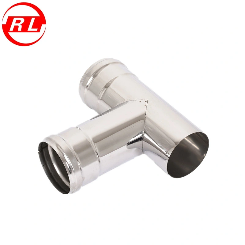 Single Wall Stainless Steel Stove Chimney Flue Pipes for Wood Pellet Stoves