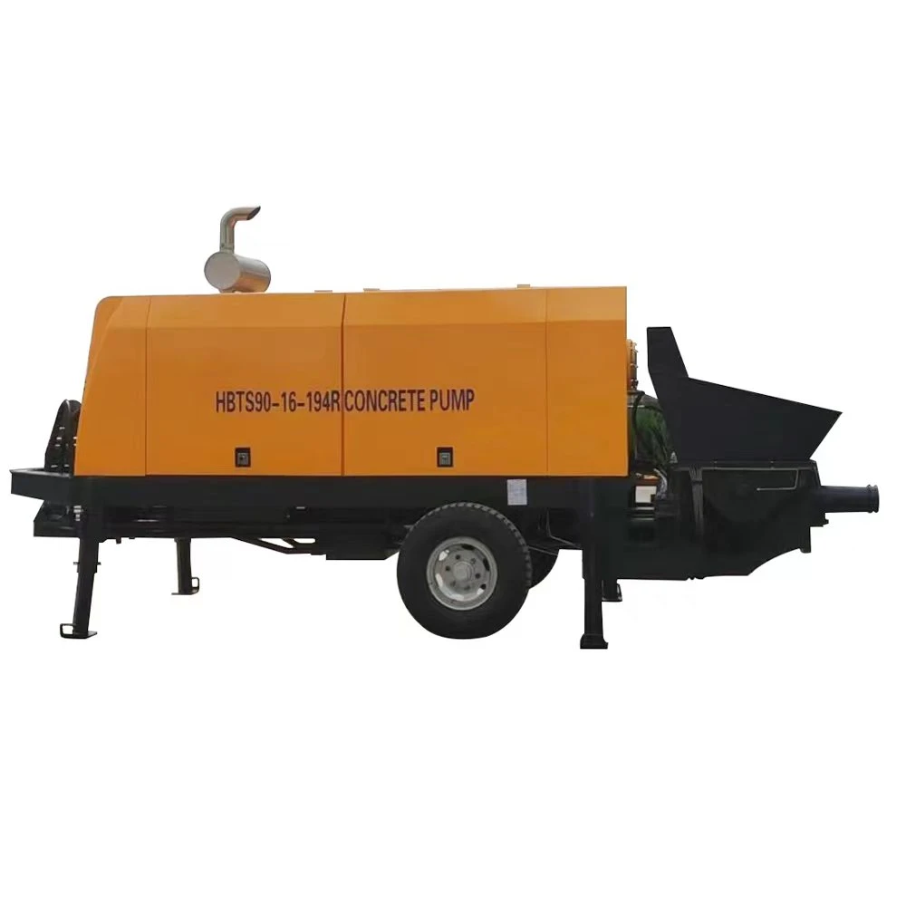 Hbt40/60/80/100/105/110 Diesel Trailer Concrete Pump