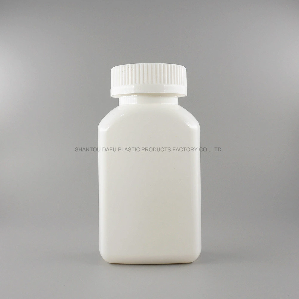 Embalagem de plástico personalizada 180 ml Pet Pharmaceutical Plastic Bottle para vitamina Goma
