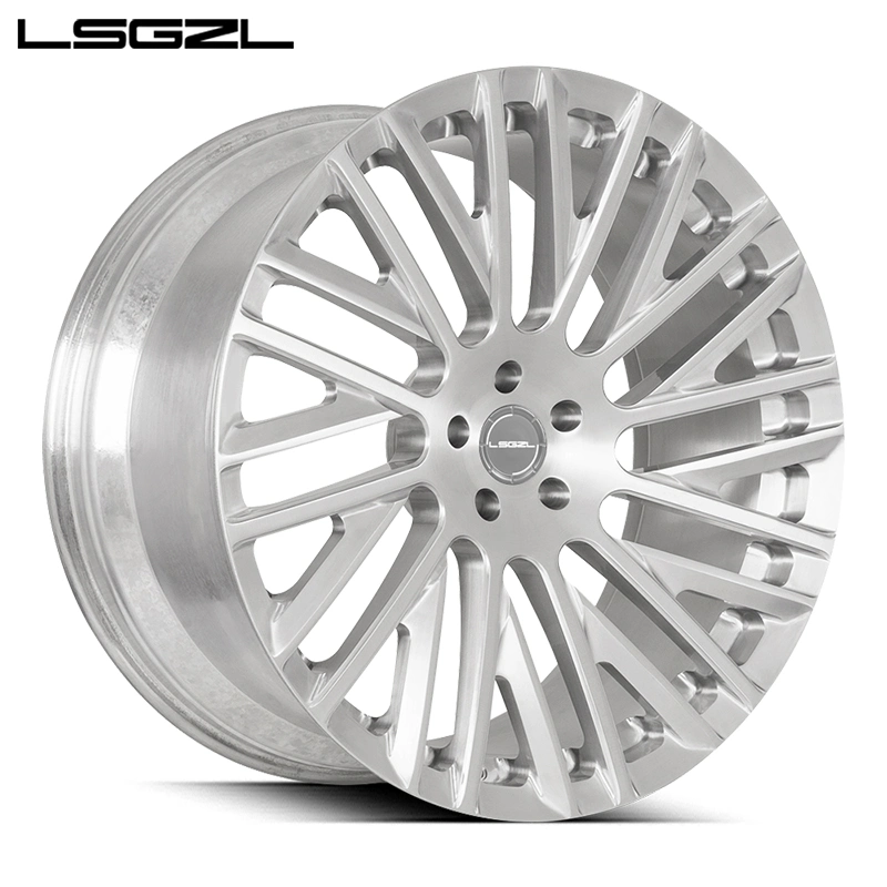 يمكن تخصيص Lsgzl Cried Monoblock بحجم 15-26 بوصة من Alloy Rims محور العجلات الفولاذية