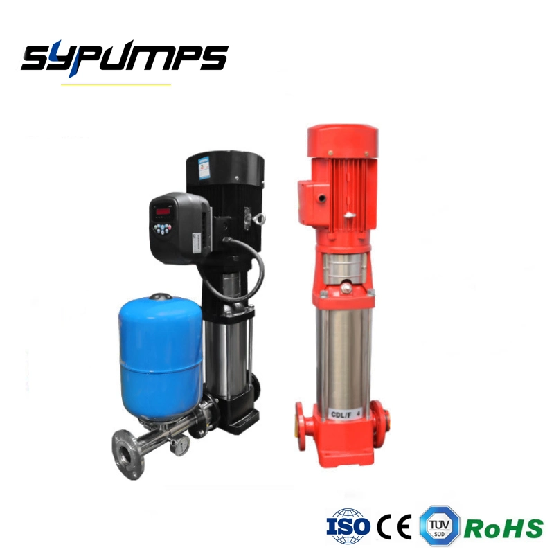 Electric High Pressure Vertical Multistage Centrifugal Jockey Pump Booster Pressure Pump Set Fire Fighting Pump