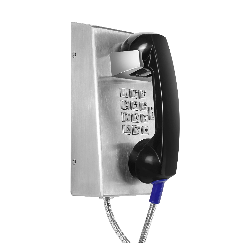 Vandal Proof Inmate Telephone, Jail Telephone with Volume Control Button