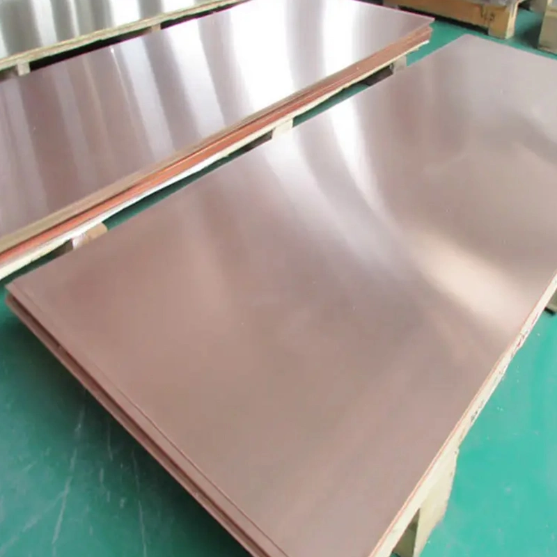 ASTM C10100 C11000 C12000 Copper Sheet / ETP Dhp Copper Plate