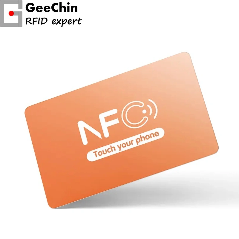 Plastic PVC Contactless NFC Card Ntag 213 Ntag 215 Ntag 216 Digital Business Card