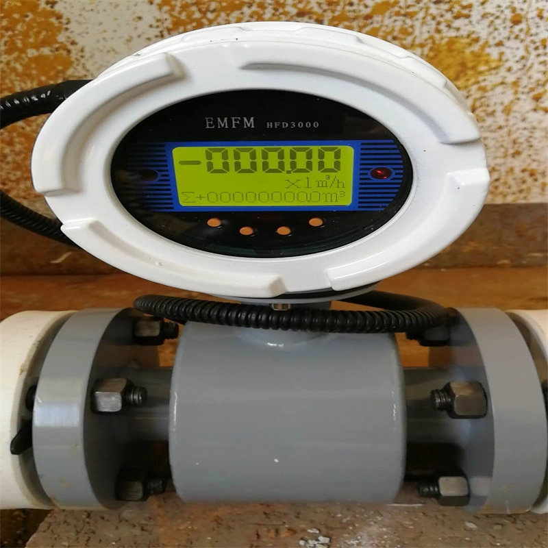 Pulso de baixo preço do debitómetro de água de irrigação do fluxômetro de solução de sal de Tubo debitómetro electromagnética Fabricante