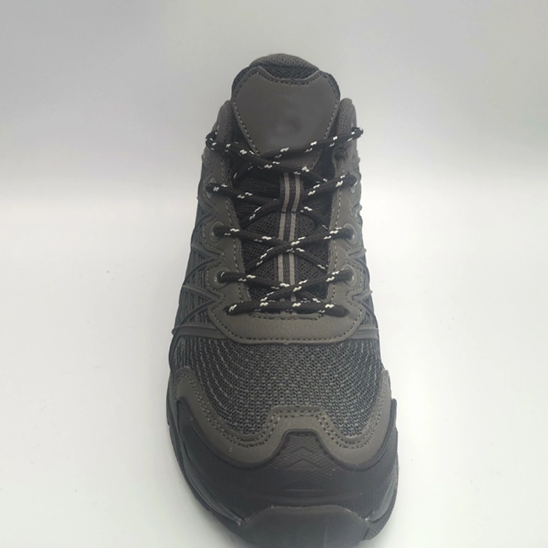 China Tamaño grande 39-45# Male Montañismo impermeable Zapatos de trekking antideslizamiento Sneakers Zapatos de hombres en el tobillo al aire libre