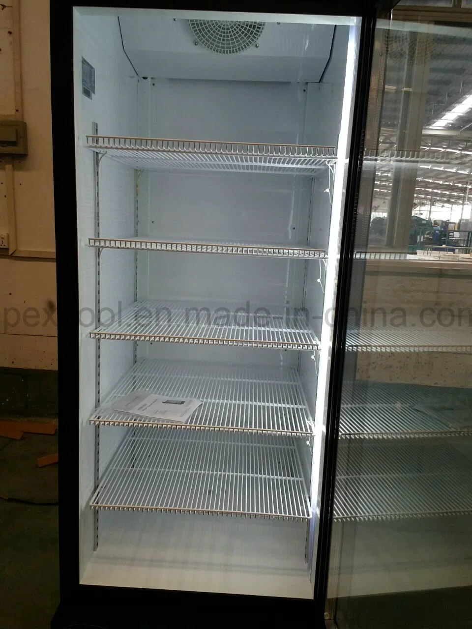 Display Cooler Type and Single-Temperature Style Electronic Thermostat Commercial Refrigerator