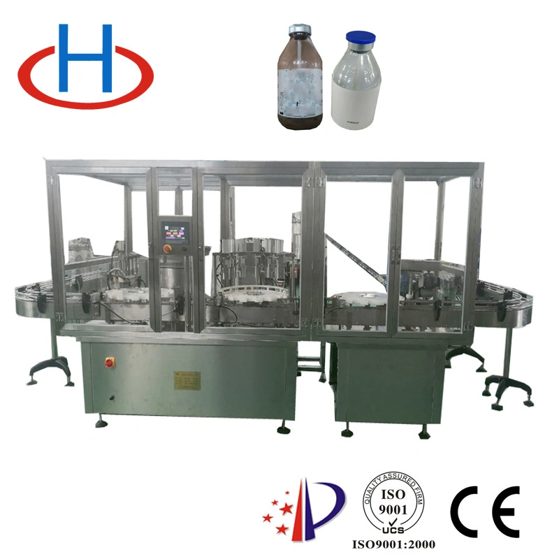 Filling Capping and Labeling Machine Bottle Capping Machine Vacuum Filling Capping Machine