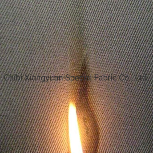 100%Cotton Flame Retardant & Antistatic Fabric Dark Blue