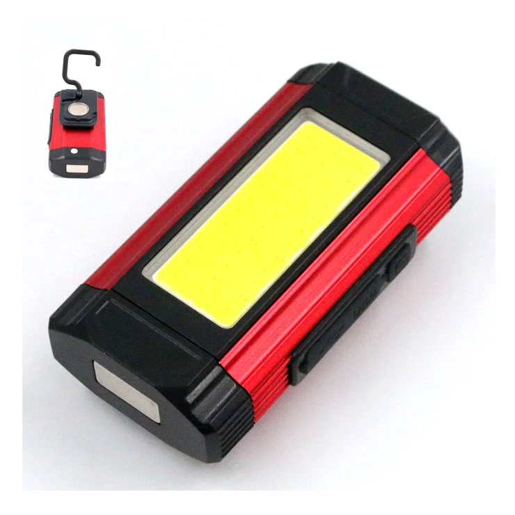 Portable LED Work Light with Hanging Hook COB Working Light