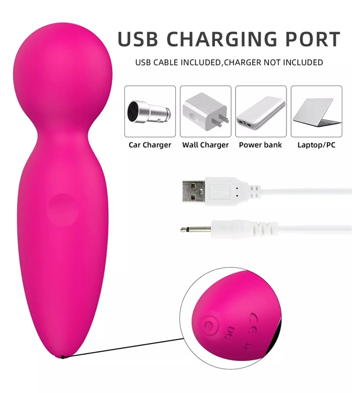 10 Vibration Female Body Clitoral Wand Massager