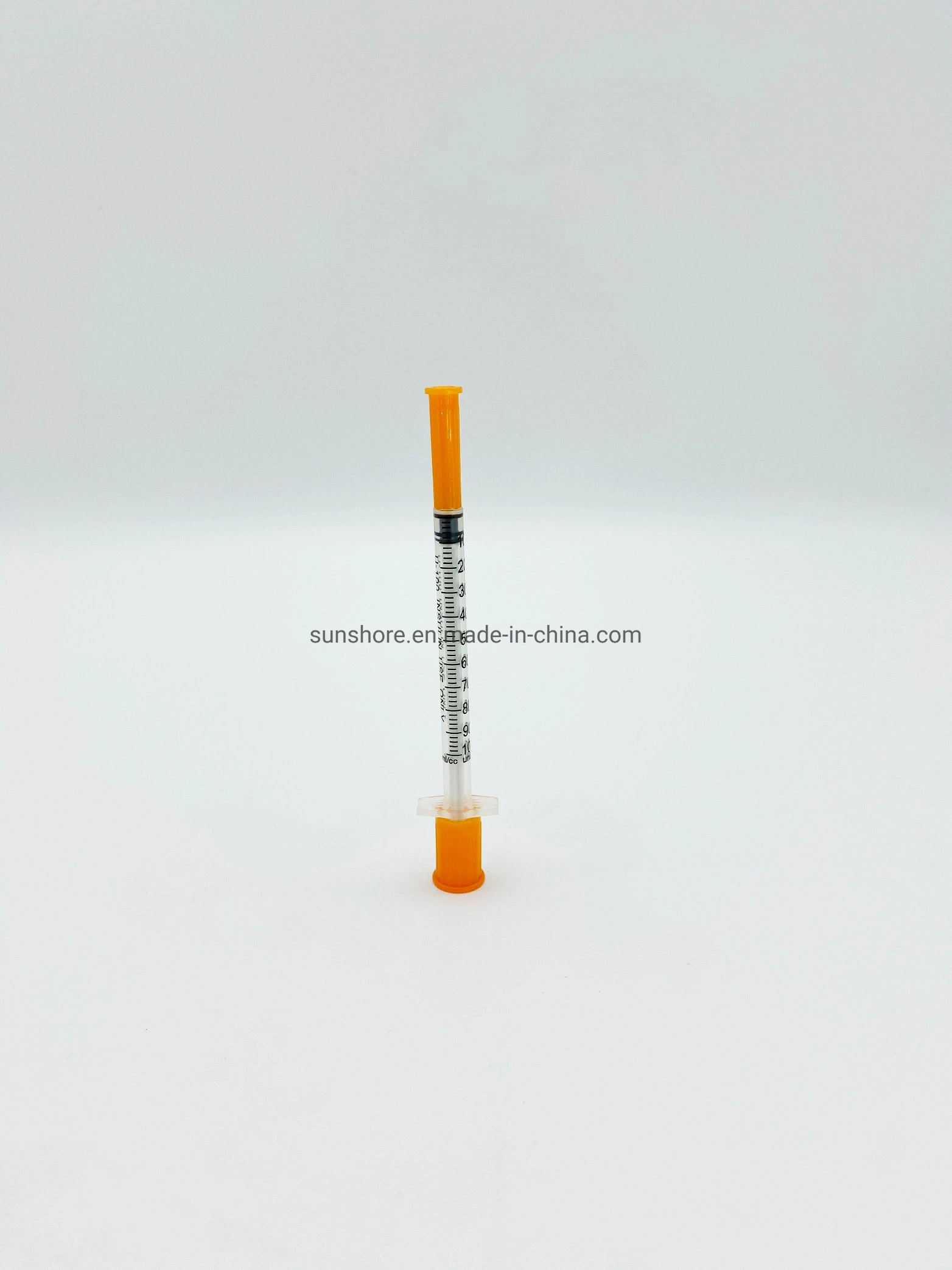 Disposable Safety 0.5ml 1ml Insulin Syringe with Needle for Injection