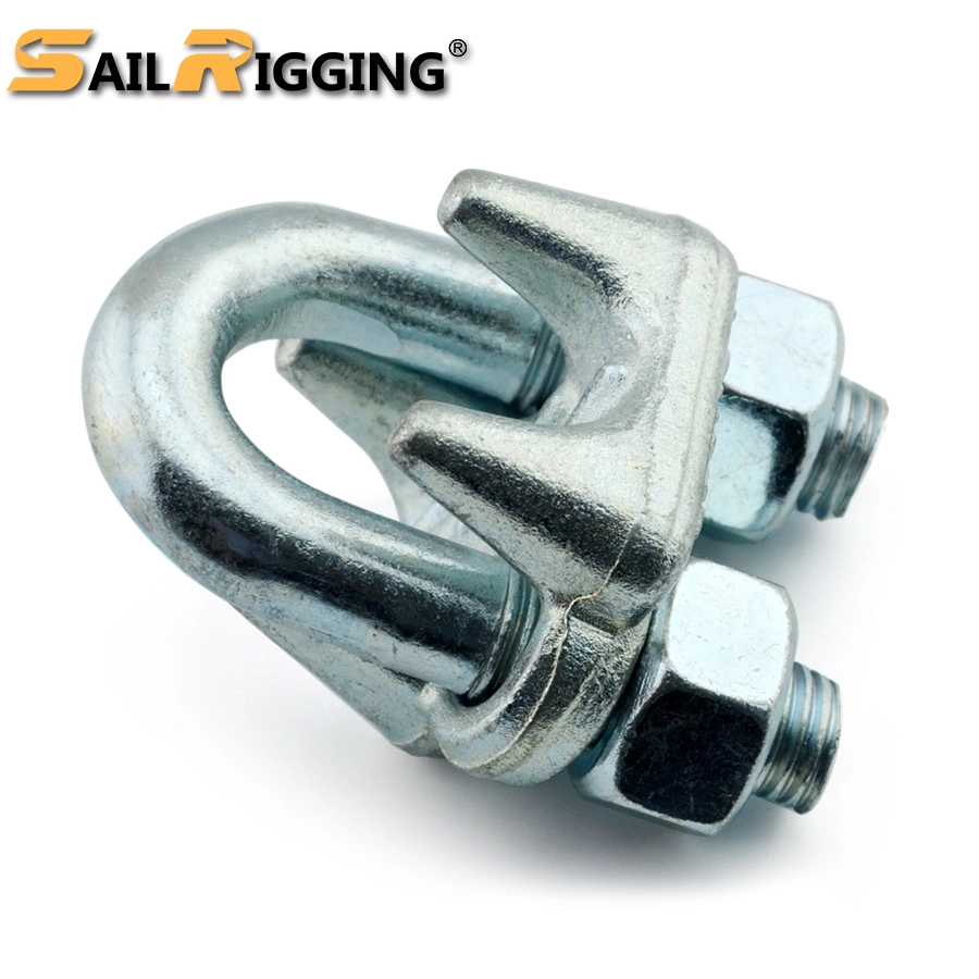 G450 Steel Galvanized Drop Forged Us Type Wire Rope Clip (CE, SGS, BV, ISO) Wire Rope End Fitting