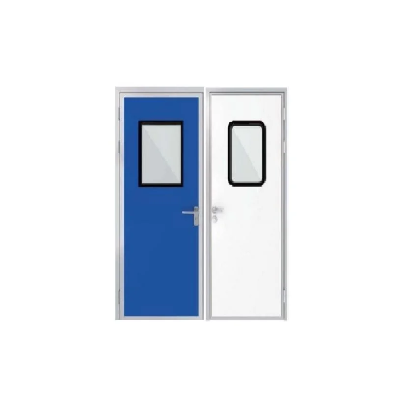 Cleanroom Purification Door Steel Security Entrance Door for Patient Room with Glass