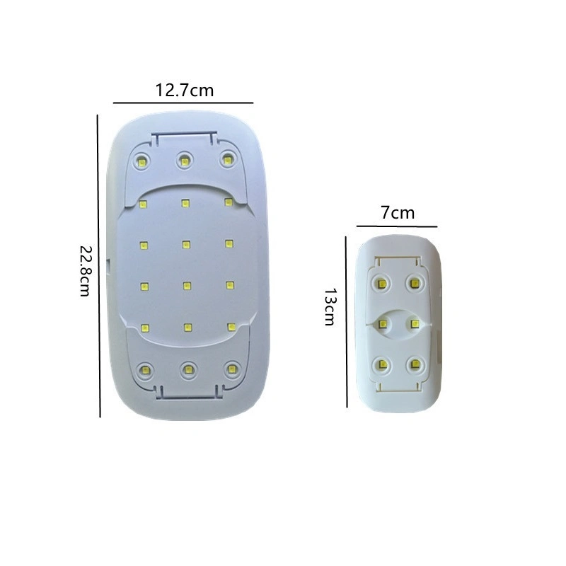 Unité de photothérapie mini USB 6W Manucure Vernis à Ongles cheveux Portable LED Curing Vernis à Ongles Lampe à LED Lampe d'ongles