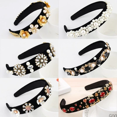 Luxurious Hairband Diamond Hair Accessories for Lady