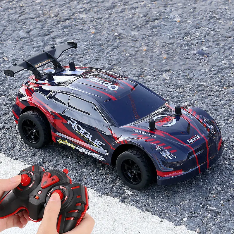 RC Car Cool Toy Car 2.4G Radio Remote Control Racing Buggy 4WD Drift Climb off-Road Gift for Boys Birthday High Speed