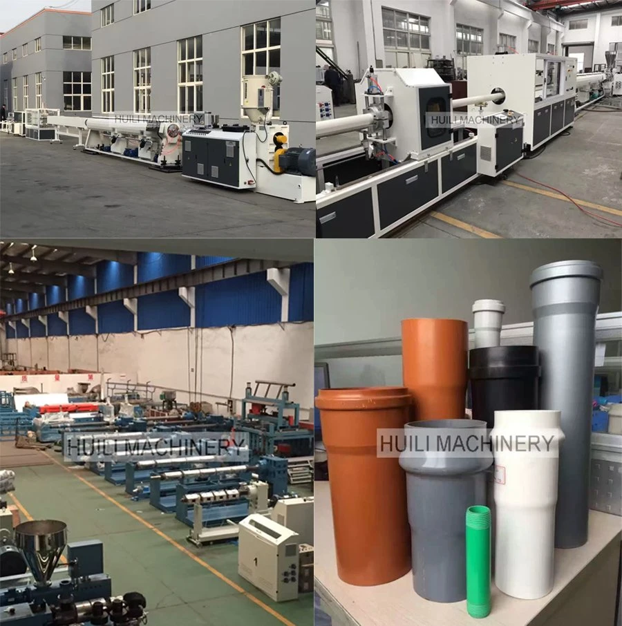 Hot Selling 160mm Large Diameter PE Pipe Extrusion Line PVC Connections Fittings Machines with Best Price