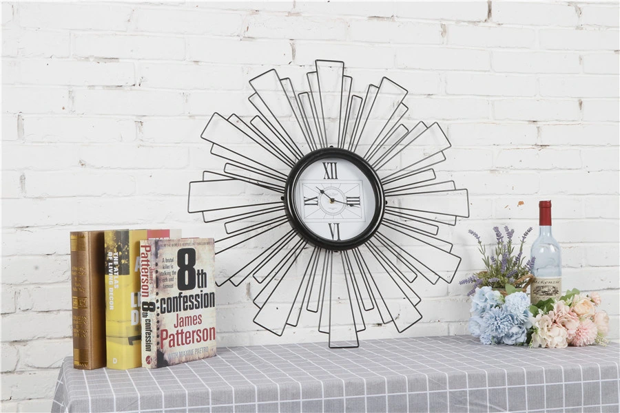 Modern New Design Irregular Metal Wall Clock