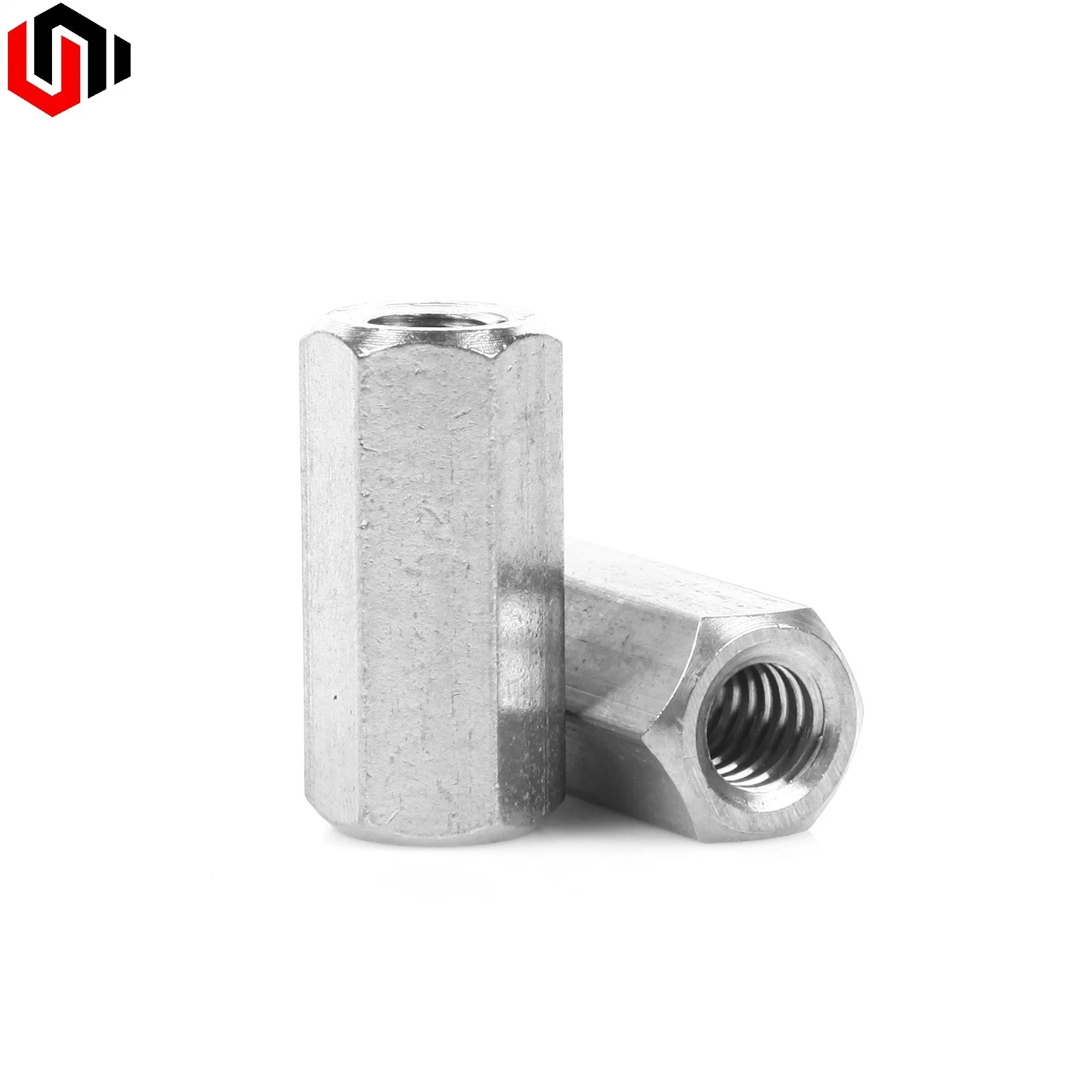 Hardware Stainless Steel 304/316 Manufaturer Hexagon Coupling Nut DIN6334
