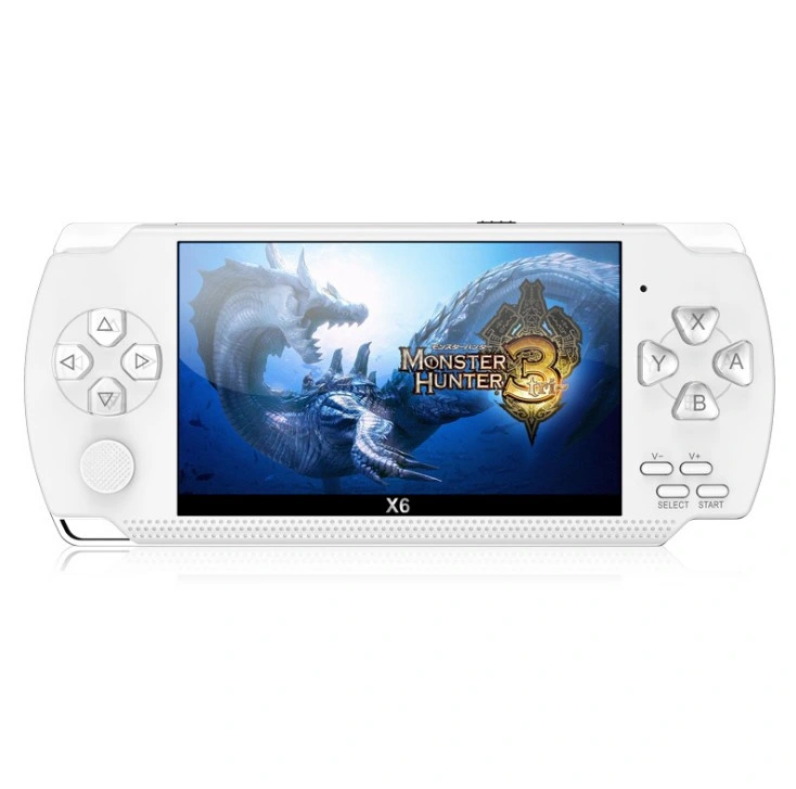 X6 Handheld Game Console MP4 Player Video Games 8GB Game Camera