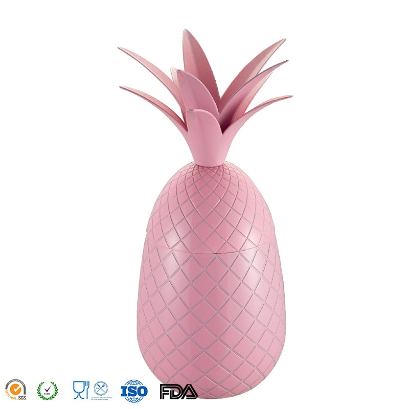 Different Oz Size Stainless Steel Food Grade Pineapple Shaped Cocktail Glass