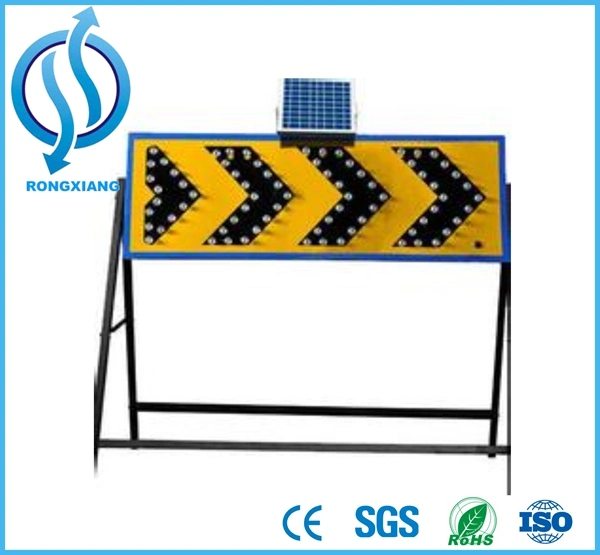 Aluminum LED Solar Powered Traffic Sign