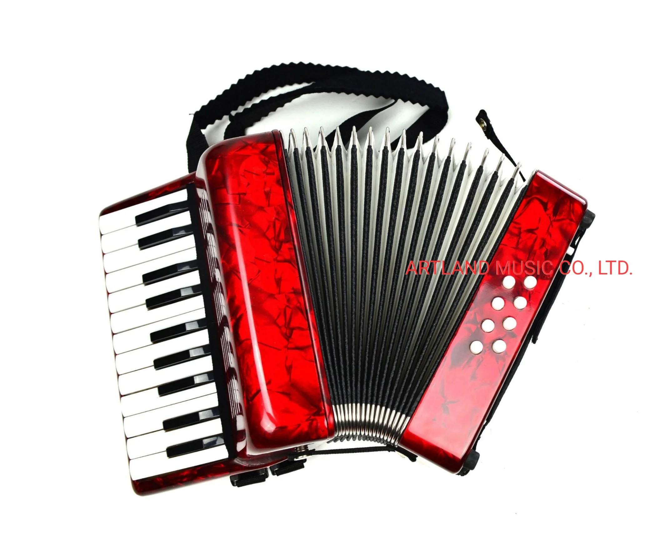 22keys 8 Bass Accordion Red (M2000-G) High Grade