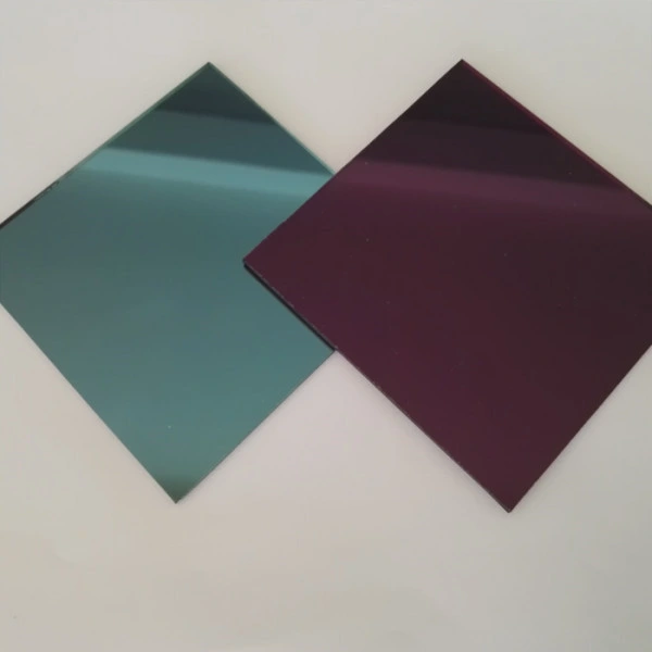 Large Size Thick Decorative Two Way Aluminium Mirror Glass Sheet