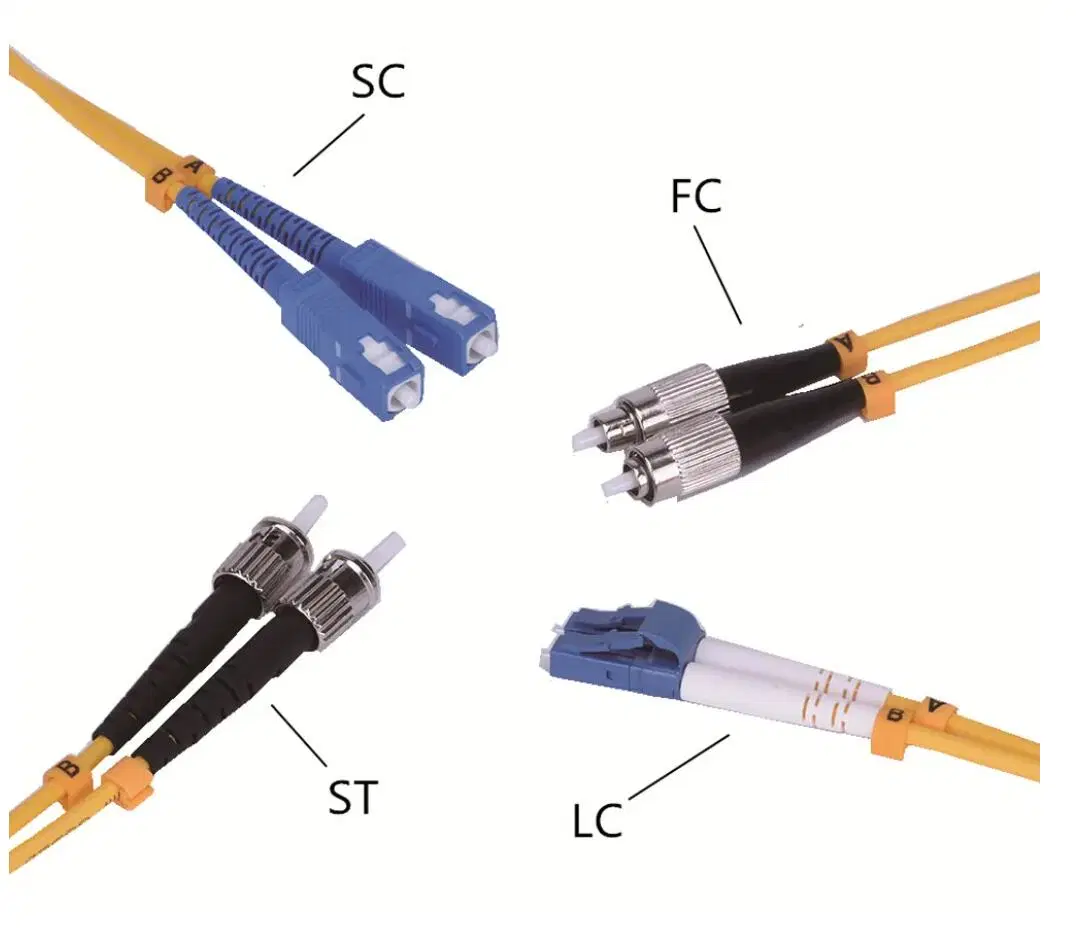 High quality/High cost performance  St-St Simplex Singlemode Fiber Optic Patch Cord