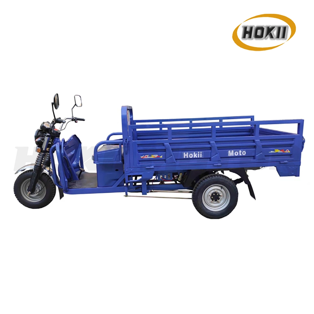 Hokii Motor Fabricant 1800W Motor Electric tricycles trois roues adulte Tricillo Electrico pour le transport de tricycles de chargement lourd