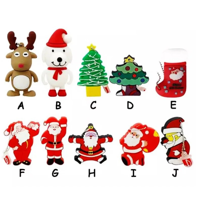 Christmas Gift USB Flash Drive USB Memory Stick Pen Drive 64GB