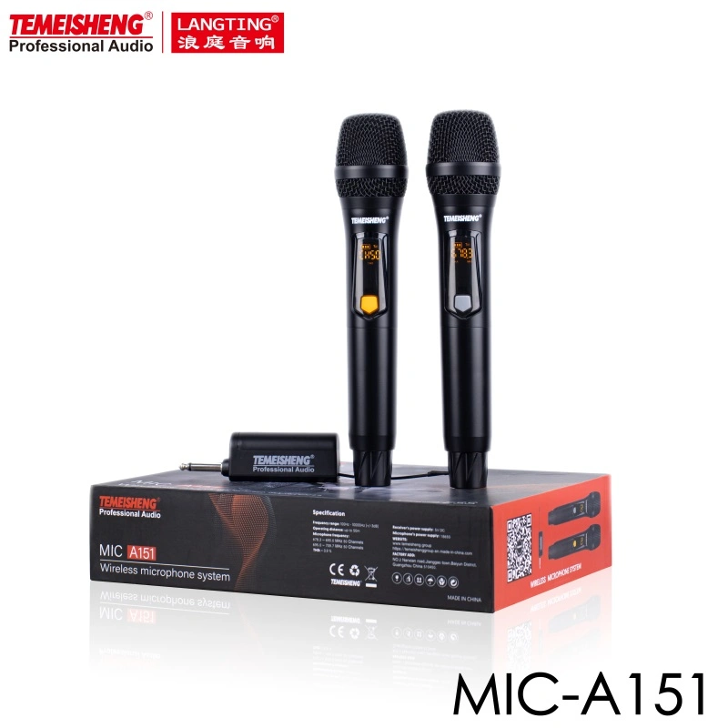 Temeisheng Wireless Microphone 2in1 with Universal Receiver