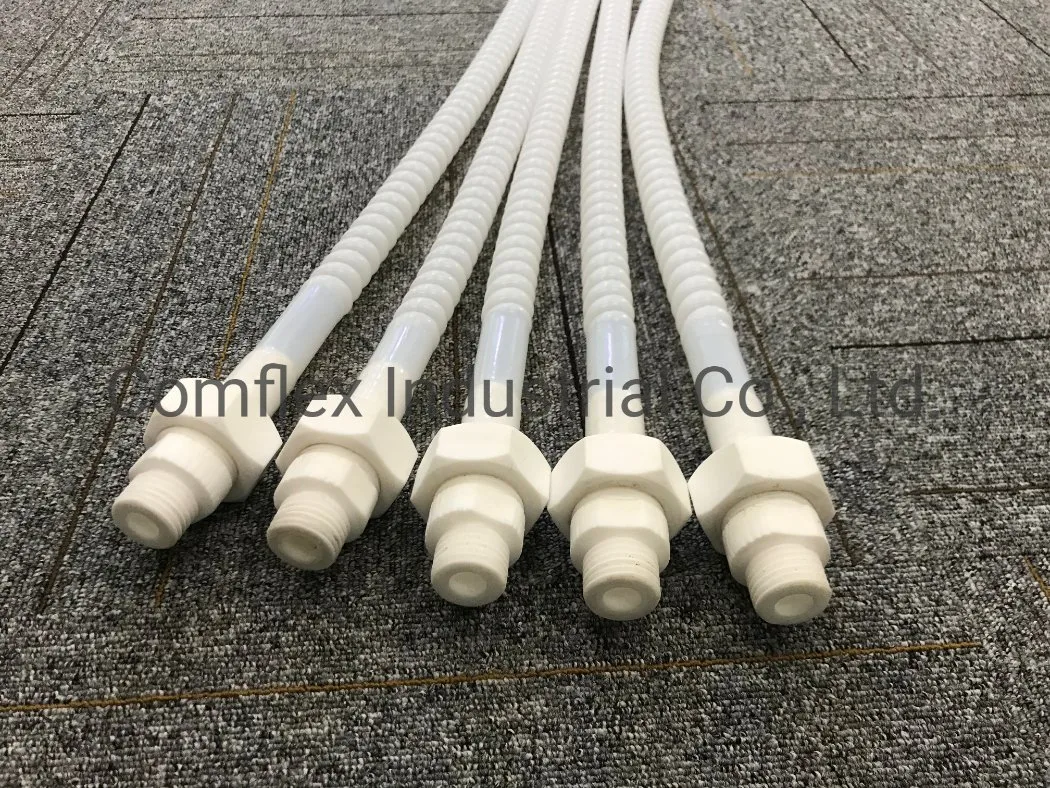 Tubo de PTFE com 304 Fios de aço entrelaçando fabricante na China#