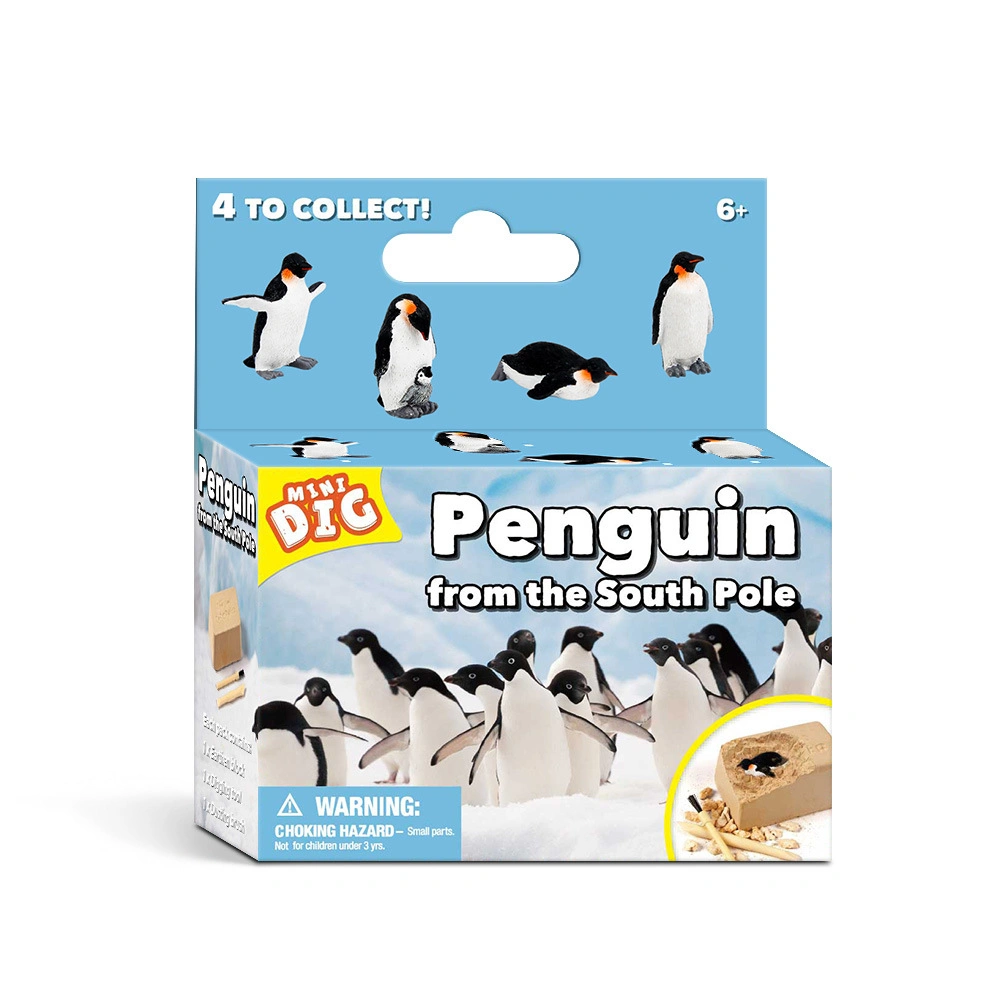 Crianças criativo da nova escavação de bricolage Mar Penguin crianças exploração educacional de cavar brinquedos