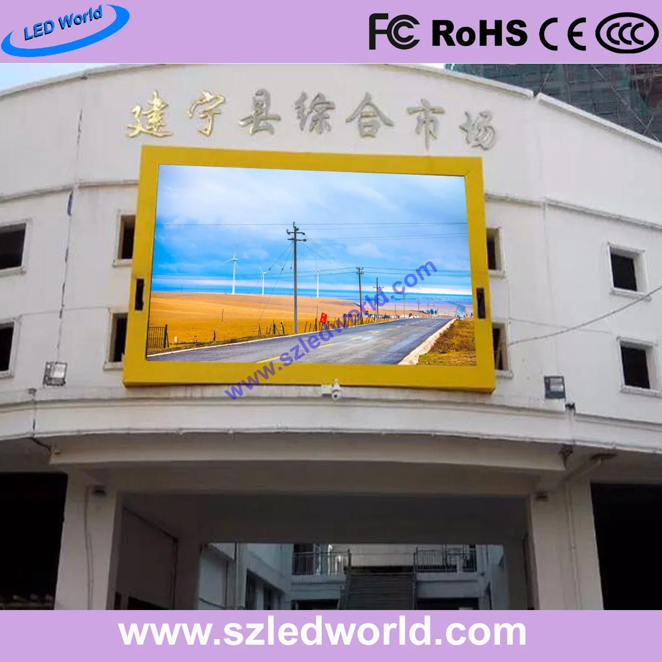 LED. 5mm High Definition Outdoor LED Display Screen Board