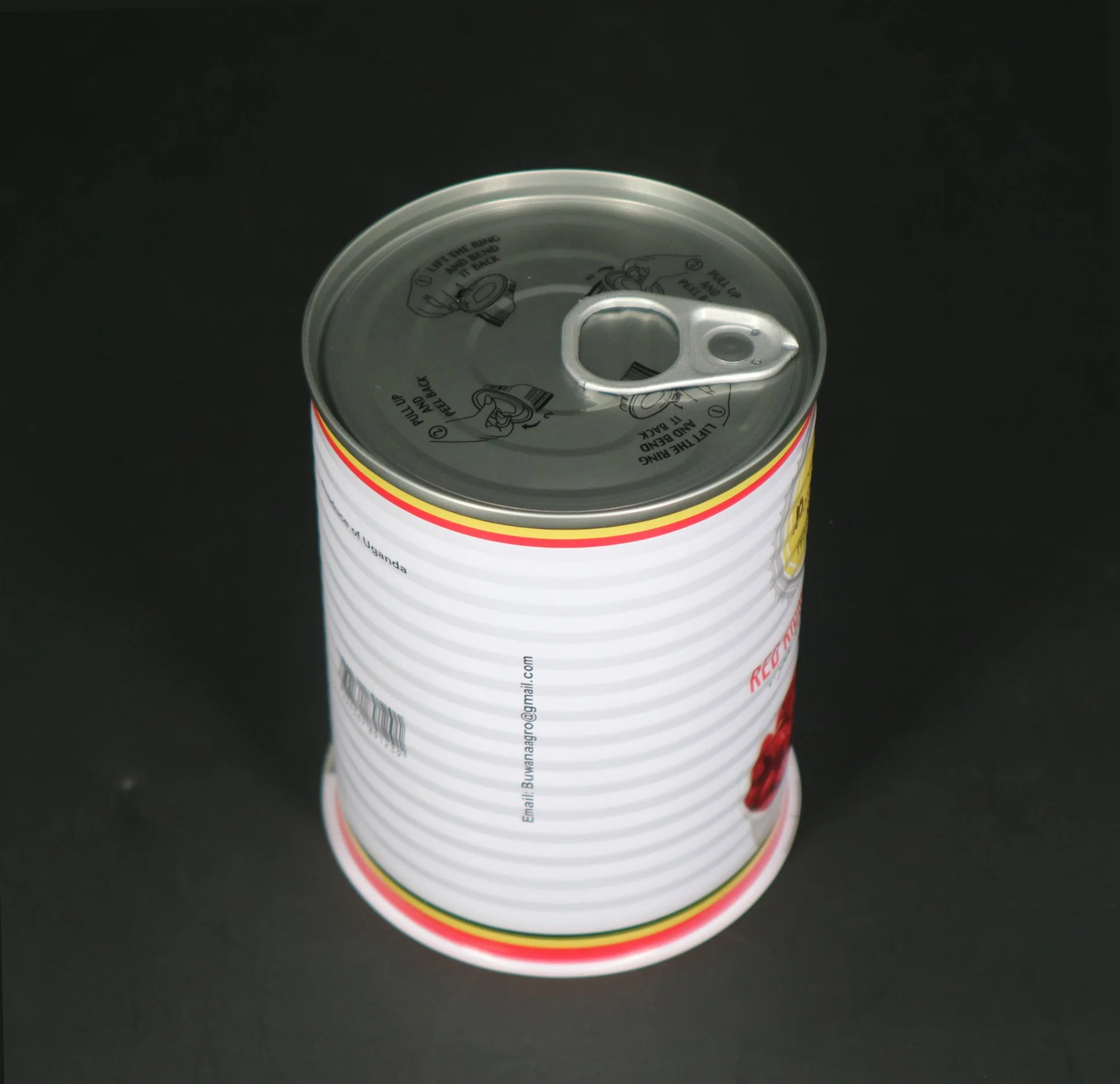 Wholesale/Supplier Empty Metal Food Container with Lid for Food Packing